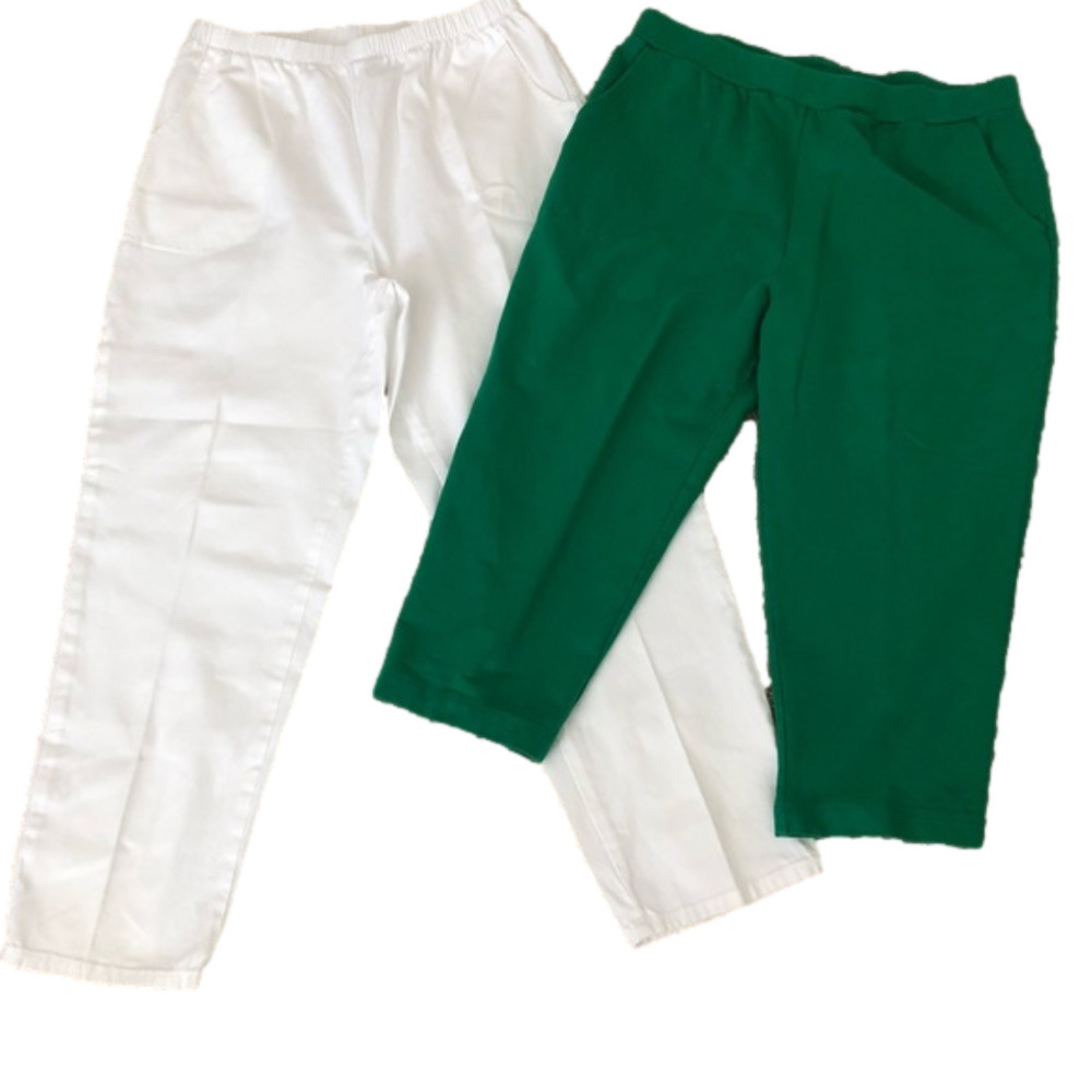Denim & Co. Slacks and Capris Pull-Ons and Pockets
